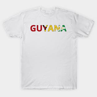 Drapeau Guyana T-Shirt